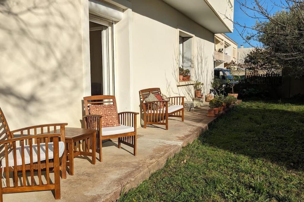 Appartement 2 Pieces, Acces Jardin, Quartier Residentiel